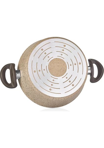 Falez 26 cm  Creamy Derin Granit Tencere  (5,5 Lt) 3