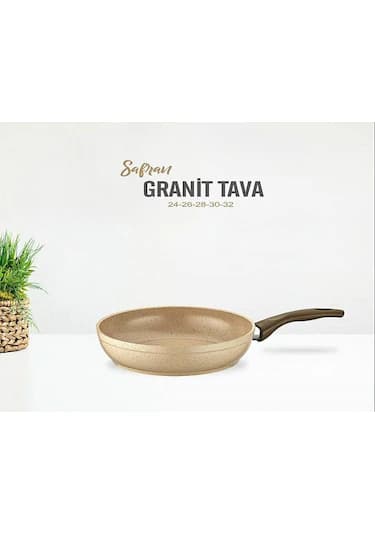 Gülsan Safran 3'lü Tava Seti  (24-26-28) Cm 3