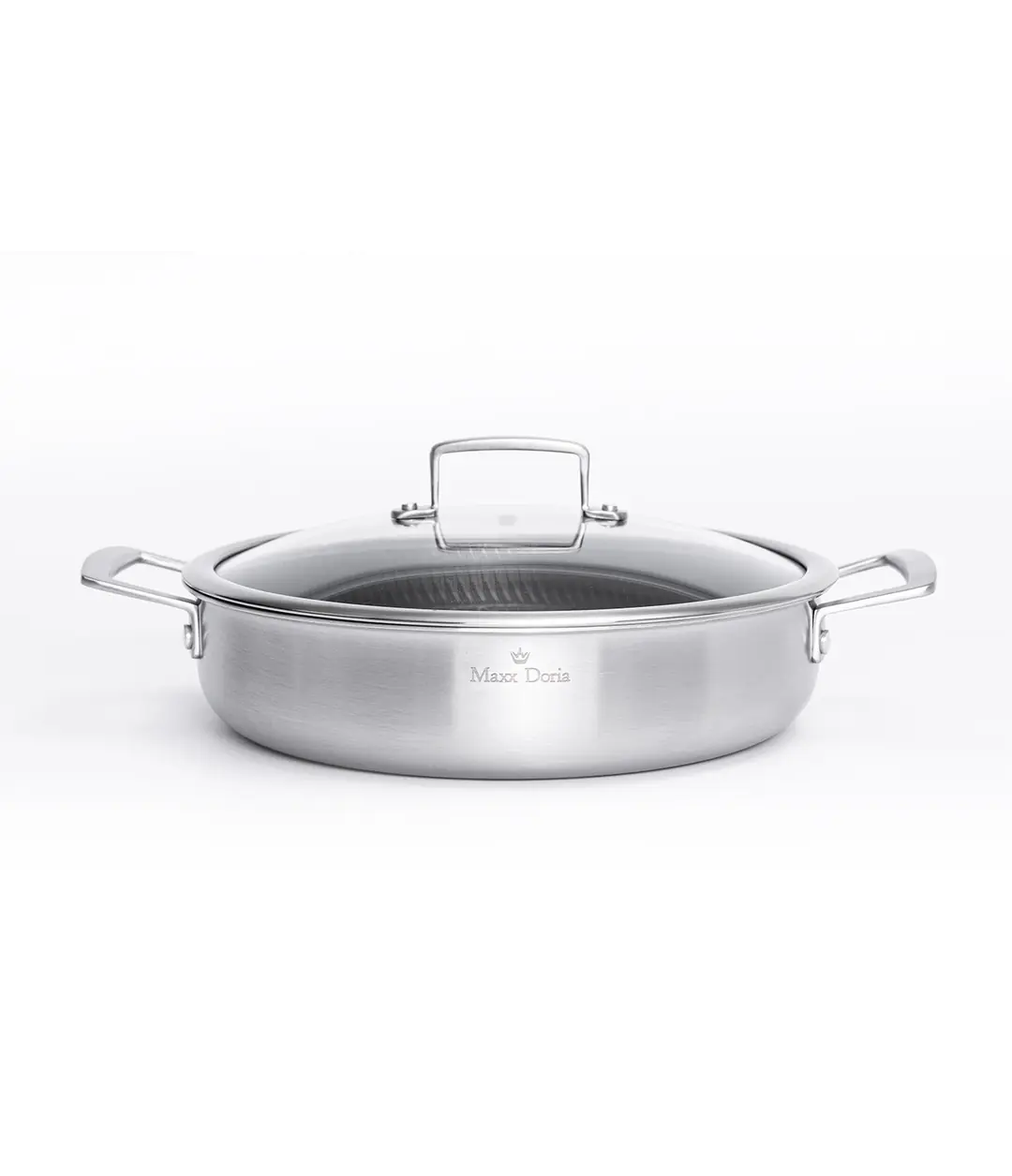 Maxx Doria Steel Fusion 28 Cm Basık Tencere