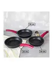 Gülsan Elit 3'lü Granit Tava Seti (18-20-22 cm) 3