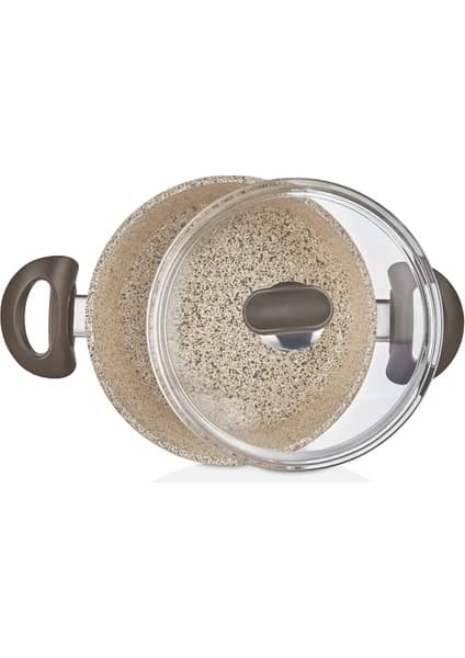 Falez 26 cm  Creamy Derin Granit Tencere  (5,5 Lt) 4