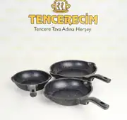 Cem Asur Serisi Tava Seti – 20/24/28 cm 2