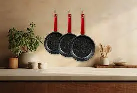 Gülsan Elit 3'lü Granit Tava Seti XL (24-26-28 cm) 5