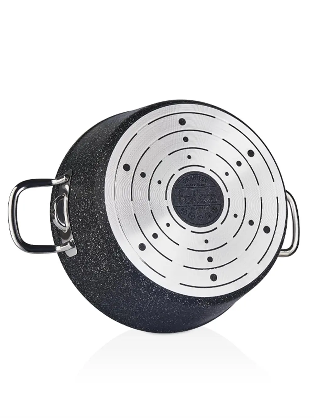 Falez 28 cm Black Line Derin Granit Tencere(6,8 Lt) 4