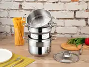 Sofram Soft 4 Parça Spagetti + Kuskus Tencere Seti / 4.50 Lt 1