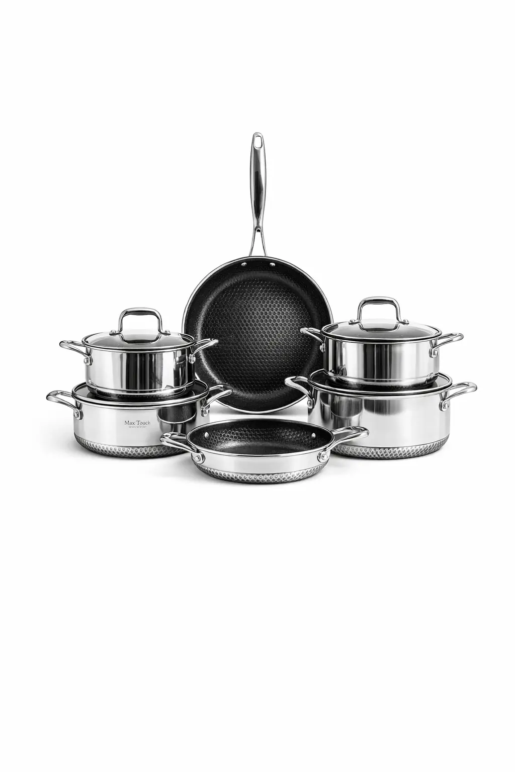 Maxx Doria Steel Fusion Mirror 10 Parça Tencere Takımı