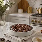 Falez 33 cm Seramik Tart Kek Kalıbı 1