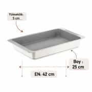 Falez 42 cm Seramik Fırın Tepsisi 2