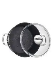 Falez 24 cm Black Line Derin Granit Tencere(4,5 Lt) 3