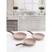 Gülsan Safran 3'lü Tava Seti XL 28/30/32 cm 1