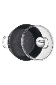 Falez 22 cm Black Line Derin Granit Tencere(3,5 Lt) 3