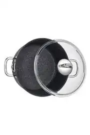 Falez 22 cm Black Line Derin Granit Tencere(3,5 Lt) 3