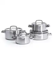 Maxx Doria Steel Forge 8 Parça Tencere Takımı 1