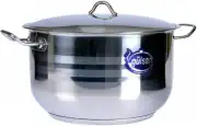 Gülsan 45×28 cm Çift Kapsül Tabanlı 36 Litre Çelik Tencere 3