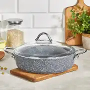 Falez Pedra İndüksiyon Basık Pilav Tenceresi 24 cm 1