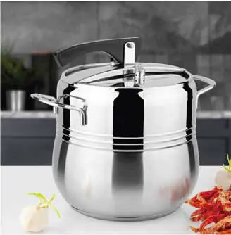 Lines Silver 8 Lt Güveç Düdüklü Tencere – Metal Kulp