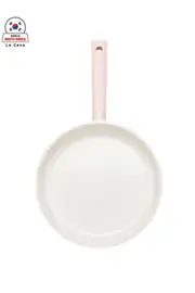 Lacena 24 cm Seramik Kızartma Tavası - Pembe 1