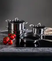 Maxx Doria Steel Fusion 7 Parça Tencere Seti 2