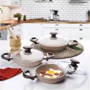 Falez Creamy Sahan Seti – 18-20-22 Cm Kapaklı 1