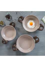 Gülsan Safran Kapaklı Sahan Seti (18-20-22 cm) 3