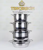 Sofram Soft Mega Boy 8 Parça Çelik Tencere Seti 1