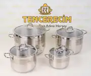 Sofram Soft Model XL – Ekstra Hacimli 4’lü Çelik Tencere Seti 2