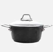 Falez 28 cm Black Line Derin Granit Tencere(6,8 Lt) 1