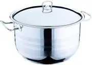 Gülsan 45×28 cm Çift Kapsül Tabanlı 36 Litre Çelik Tencere 2